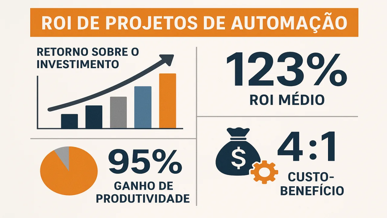 Como Medir o ROI de Projetos de Automação