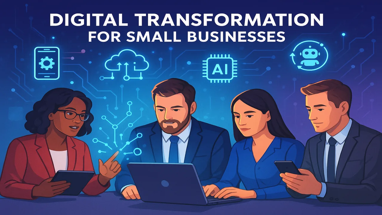 Transformação Digital para Pequenas Empresas: Como Navegar a Nova Era Tecnológica